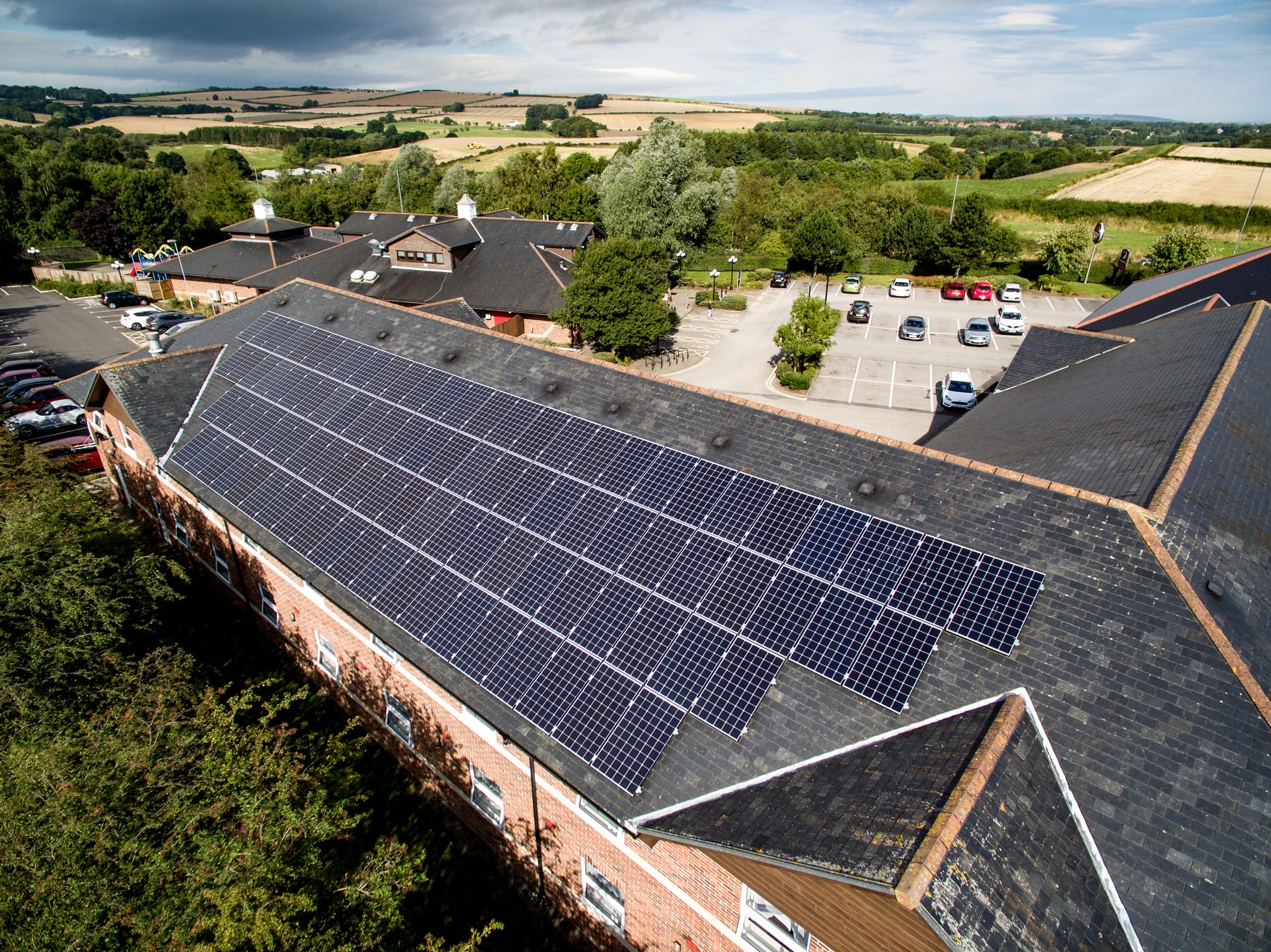 Anesco installs solar panels for Premier Inn
