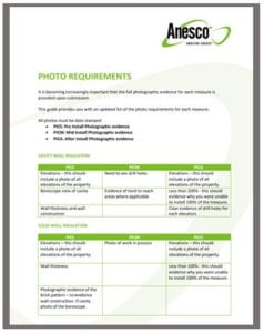 Photographic evidence guide