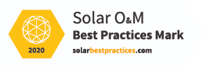 Solar O&M best practice mark