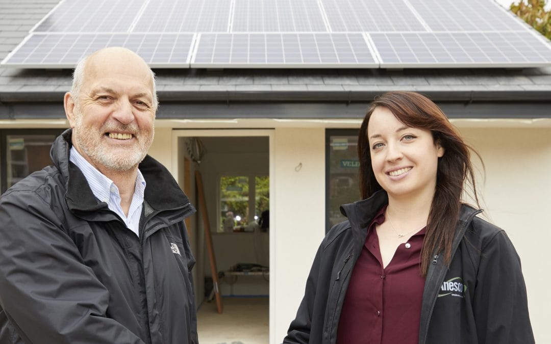 Solar panel donation powers up local homeless charity
